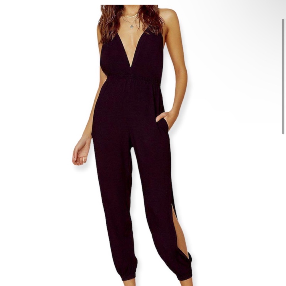 NWT Indah jumpsuit black sizes small and medium - Picture 3 of 5